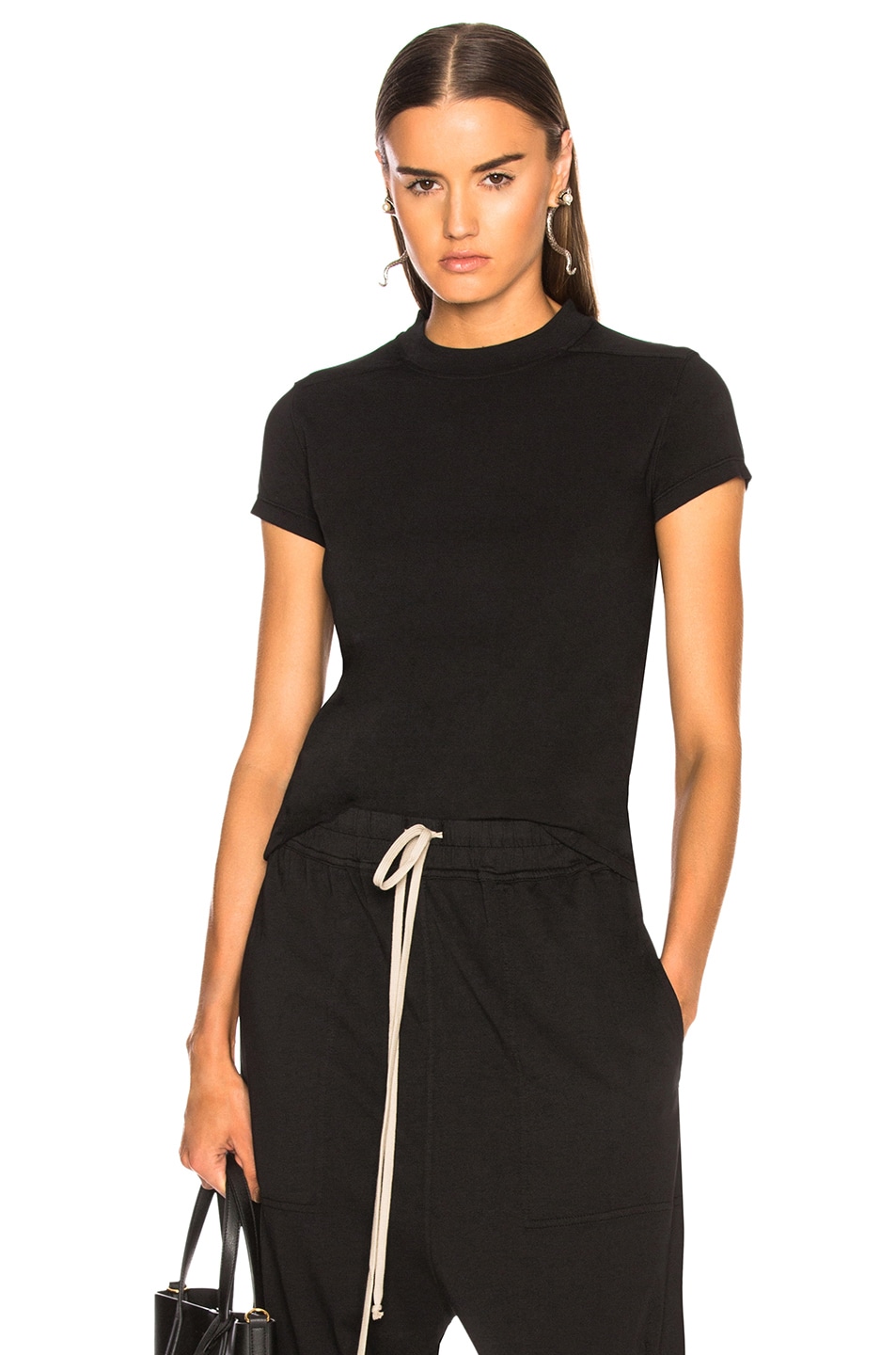 Image 1 of DRKSHDW by Rick Owens Small Level Tee in Black