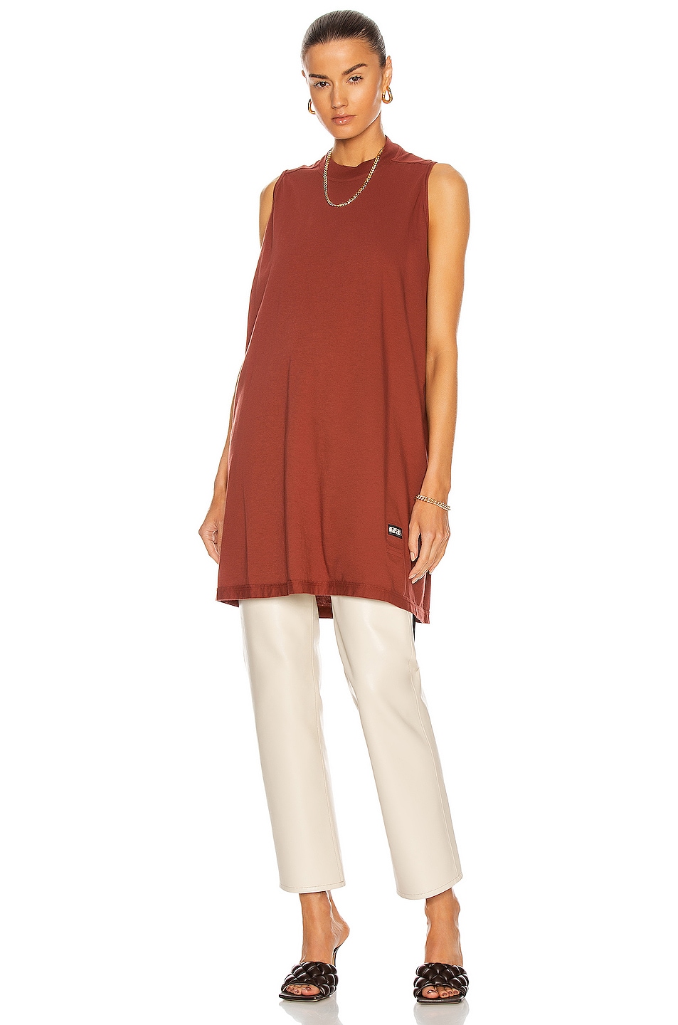 RICK OWENS DRKSHDW - Woman - Brown - Top main image 1