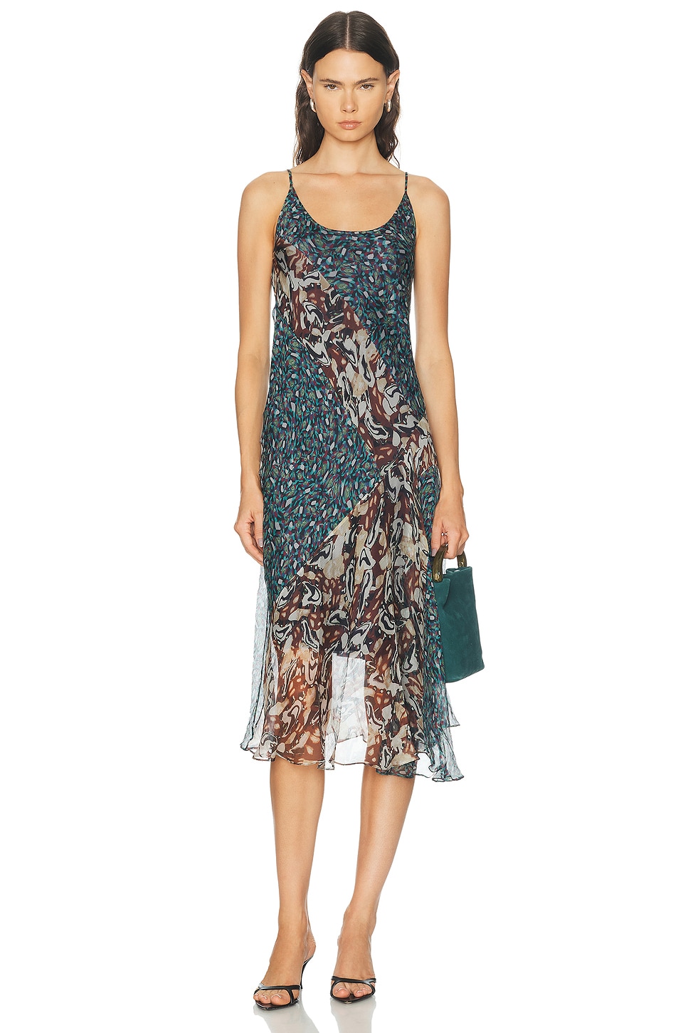 Dries Van Noten Dibelle Dress in Multi
