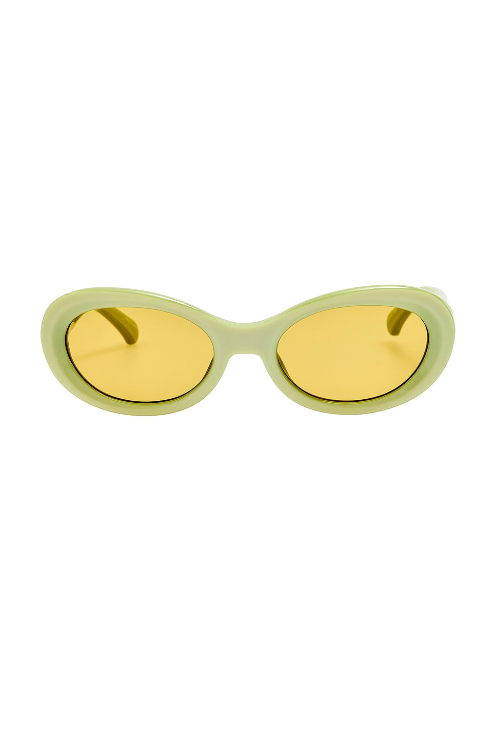 Dries Van Noten Oval Sunglasses