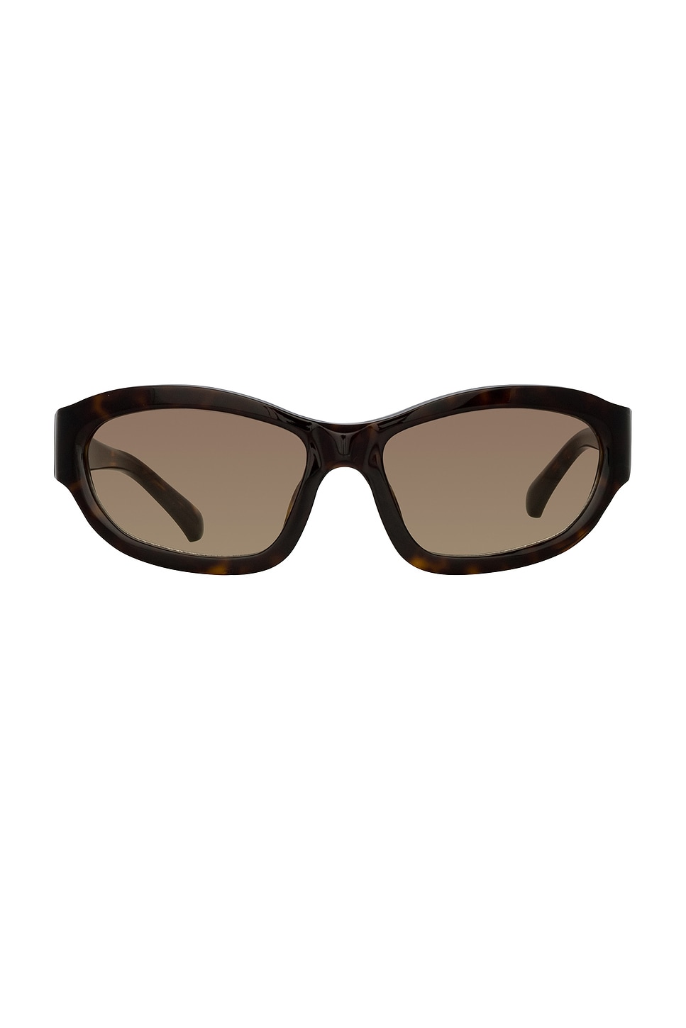 Rectangle Sunglasses in Chocolate