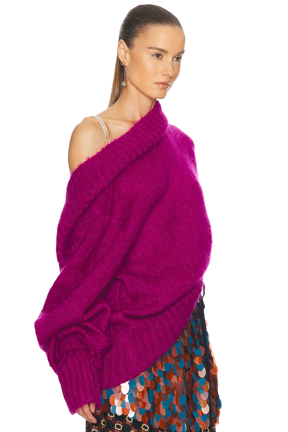 Dries Van Noten Teruel Sweater In Pink