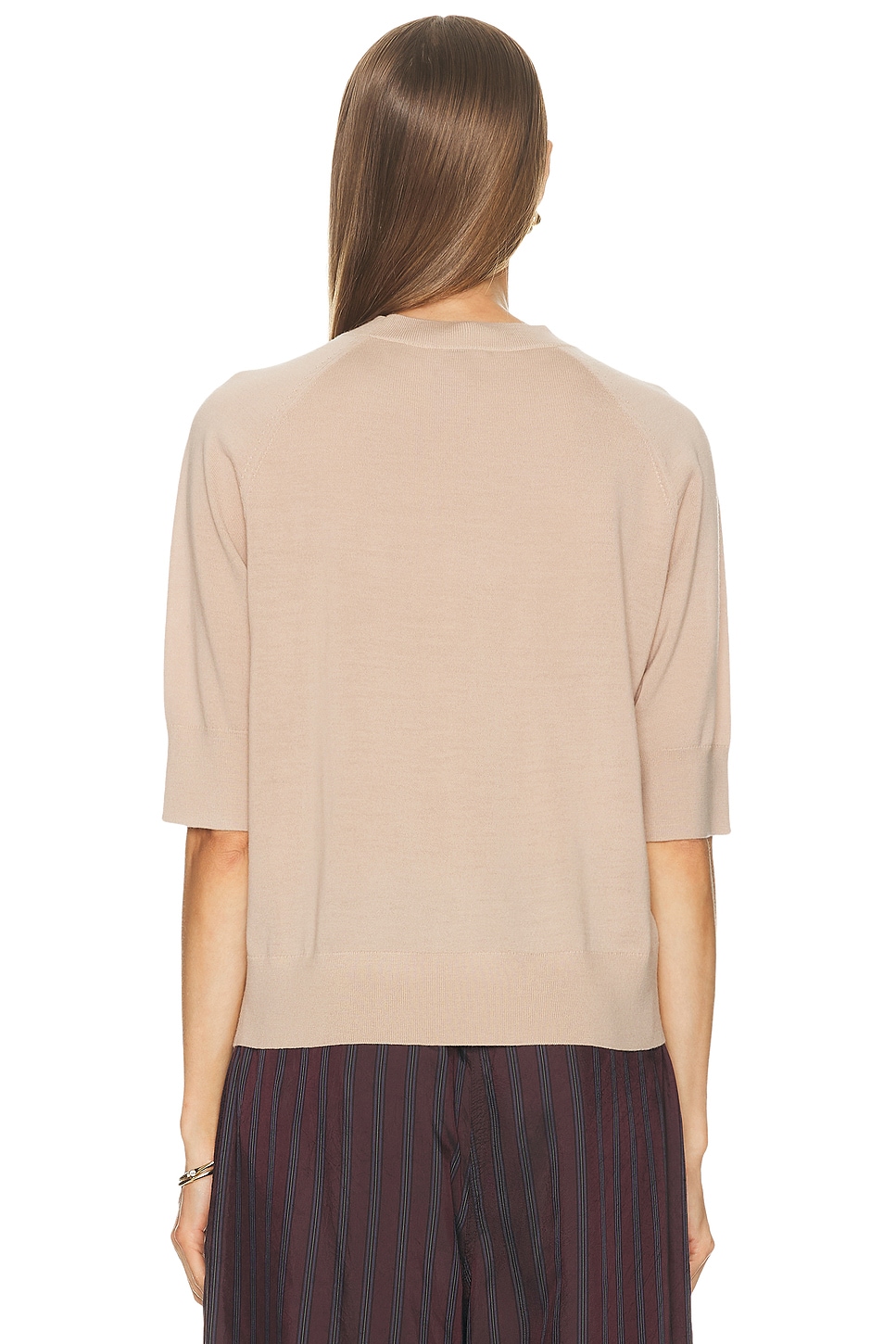 Image 3 of Dries Van Noten Tuan Sweater in Beige