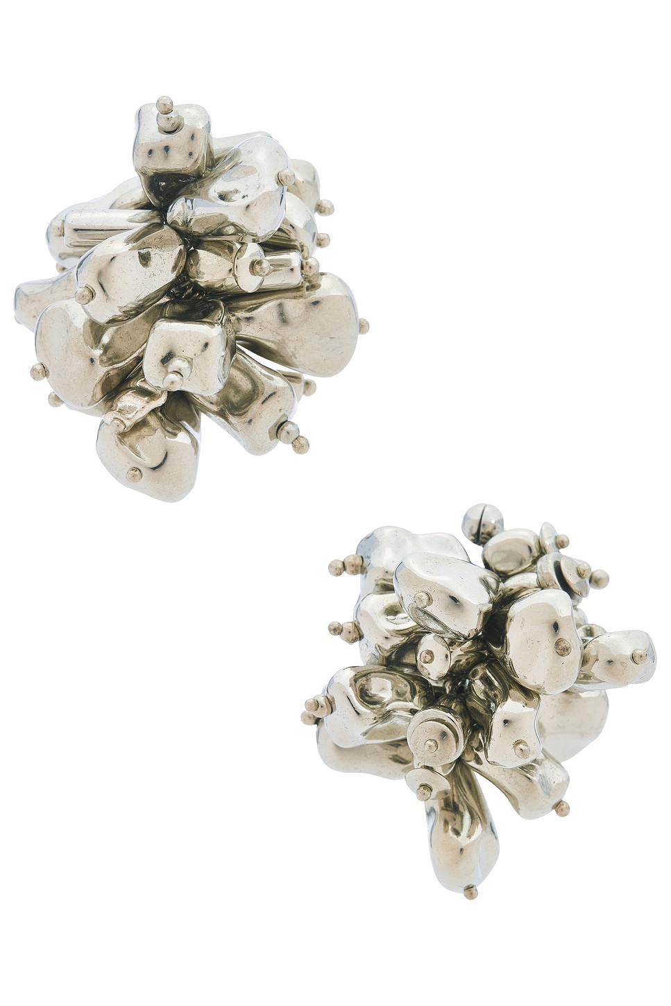 Image 1 of Dries Van Noten Stud Earrings in Silver