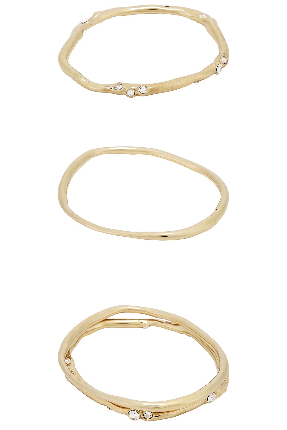 Image 1 of Dries Van Noten Bangle Bracelet in Gold