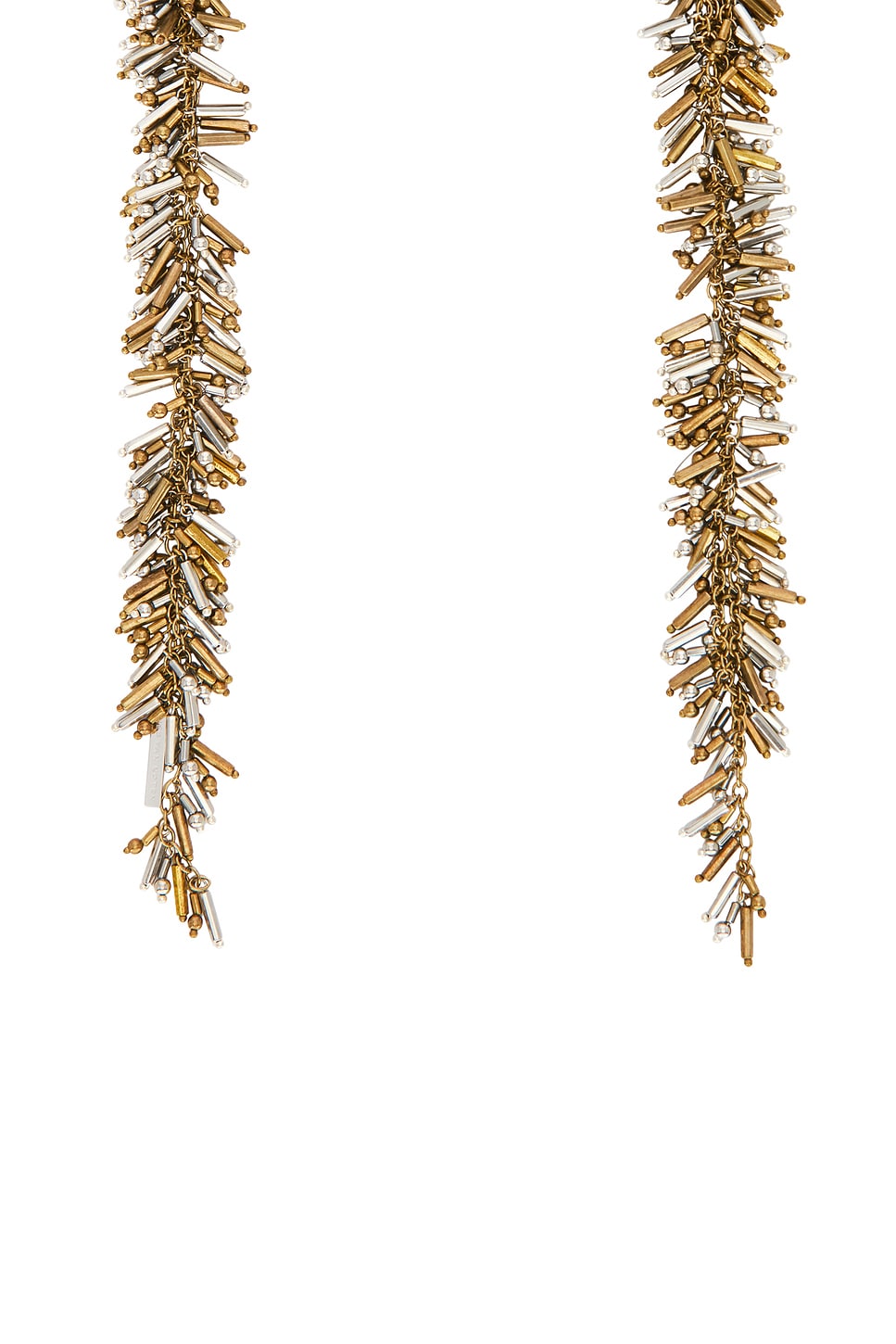 Dries Van Noten Handmade Bead Embroidered Scarf Necklace | Thumbnail 3