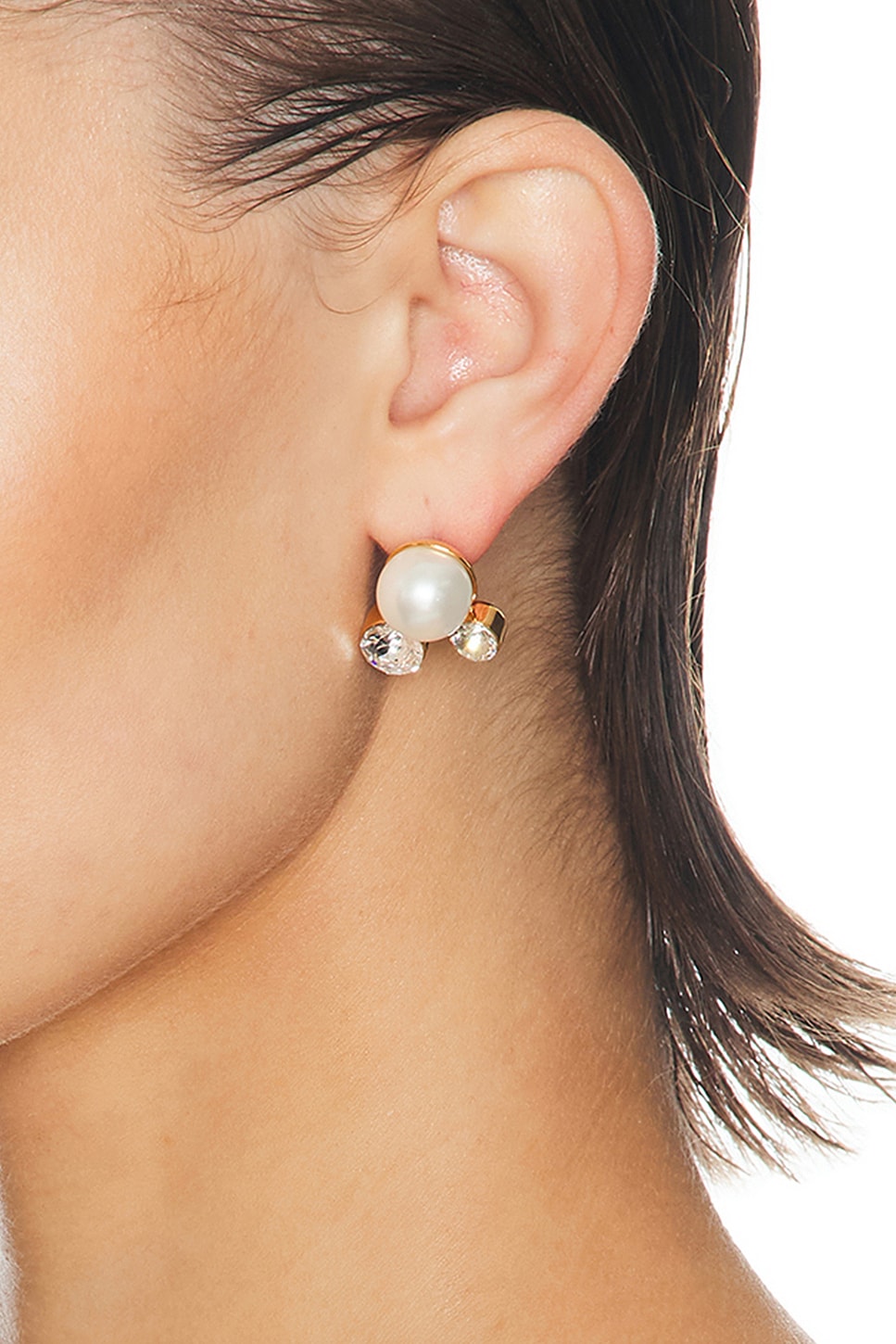 Dries Van Noten Handmade Shell Paste Small Earrings | Thumbnail 2 Dries Van Noten Handmade Shell Paste Small Earrings | Thumbnail 2