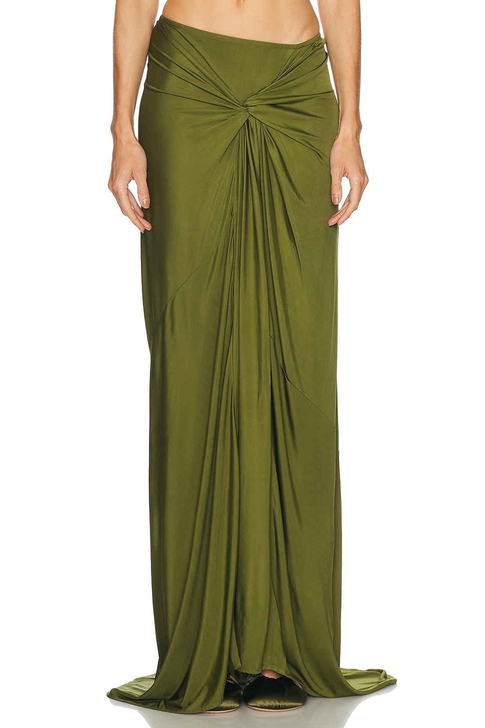 Image 1 of Dries Van Noten Humila Skirt in Green