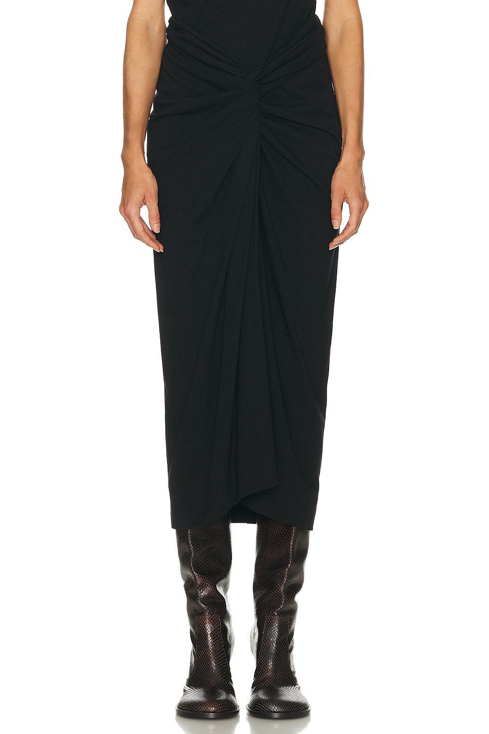 Image 1 of Dries Van Noten Herchive Skirt in Black