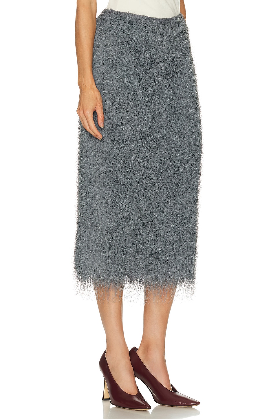 Dries Van Noten Sokna Skirt In Gray