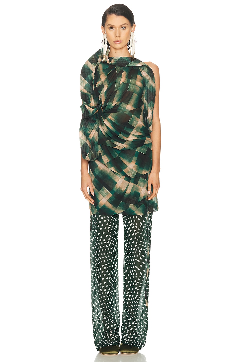 Image 1 of Dries Van Noten Codolla Shirt in Bottle