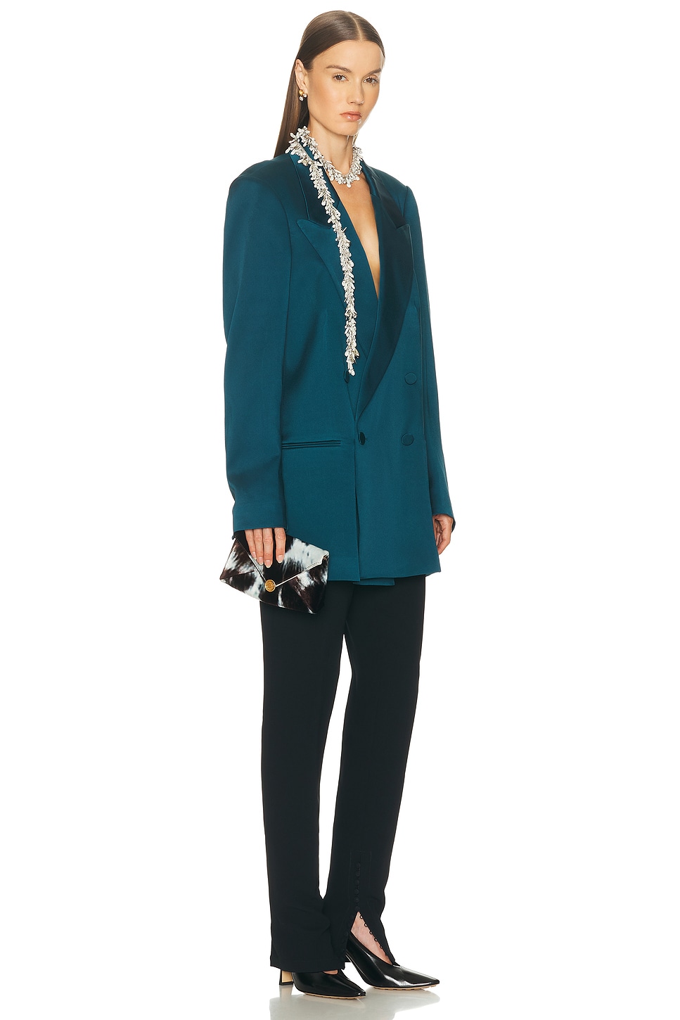 Dries Van Noten Envelope Bag In Multi