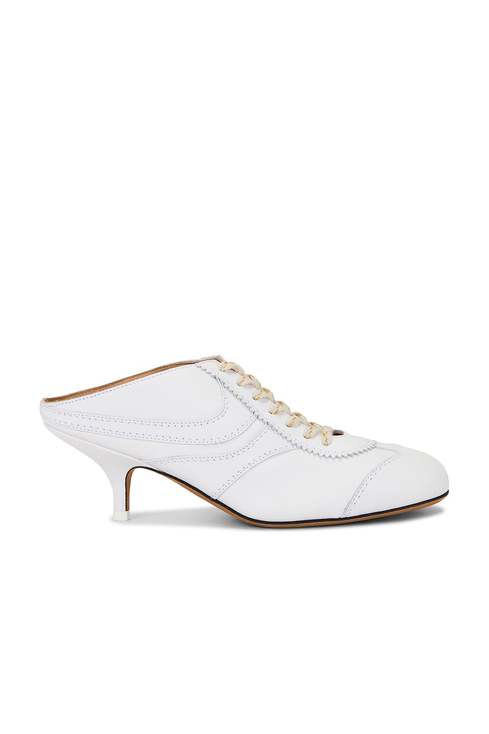 Image 1 of Dries Van Noten Sneaker Mule in White