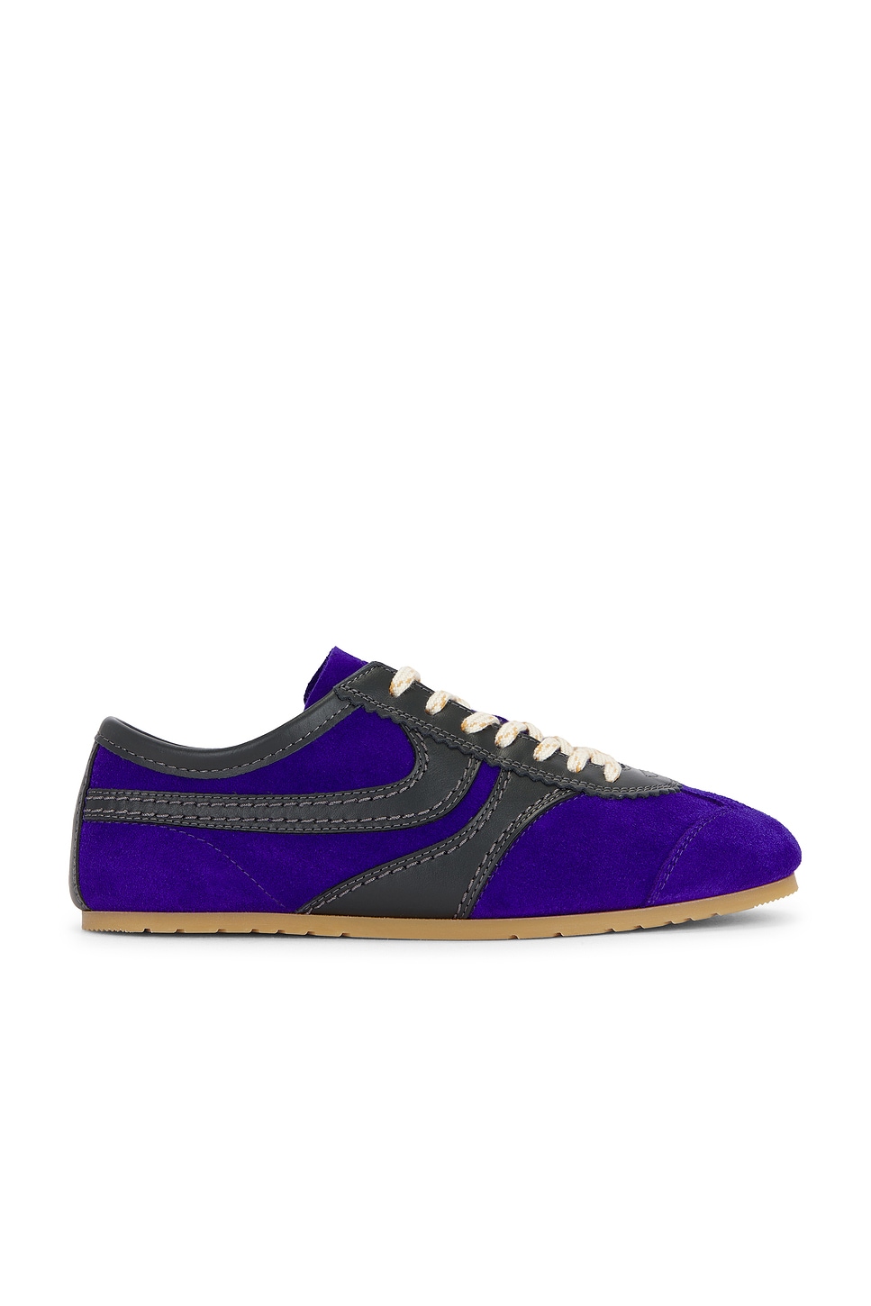 Image 1 of Dries Van Noten Suede Sneaker in Dark Purple