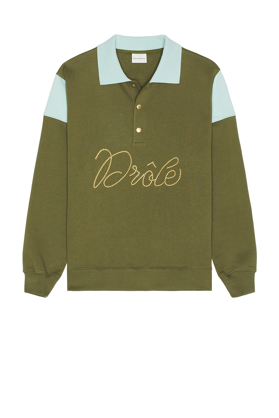 Image 1 of Drôle De Monsieur Le Polo in Light Khaki