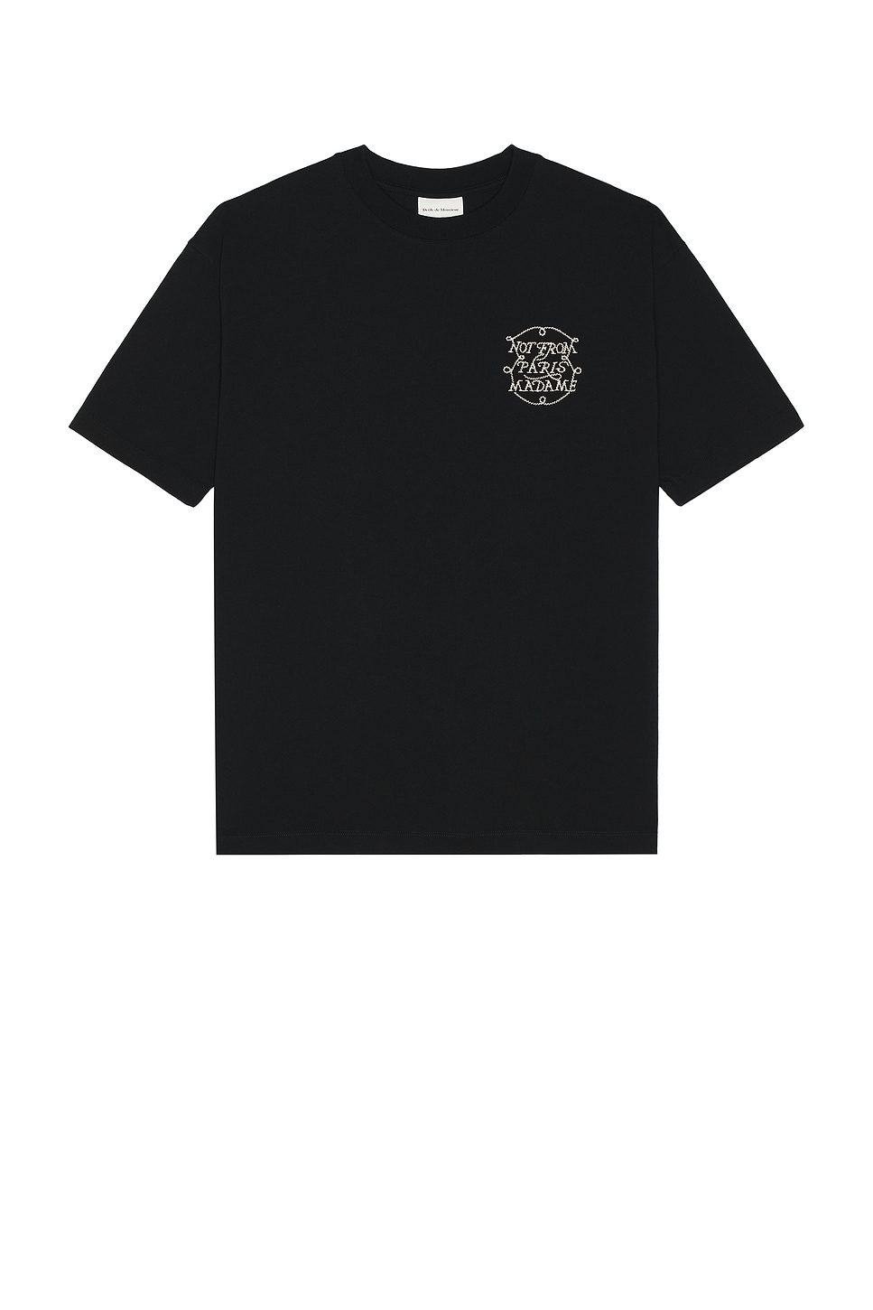Drle De Monsieur Drole De Monsieur Le T-shirt In Black
