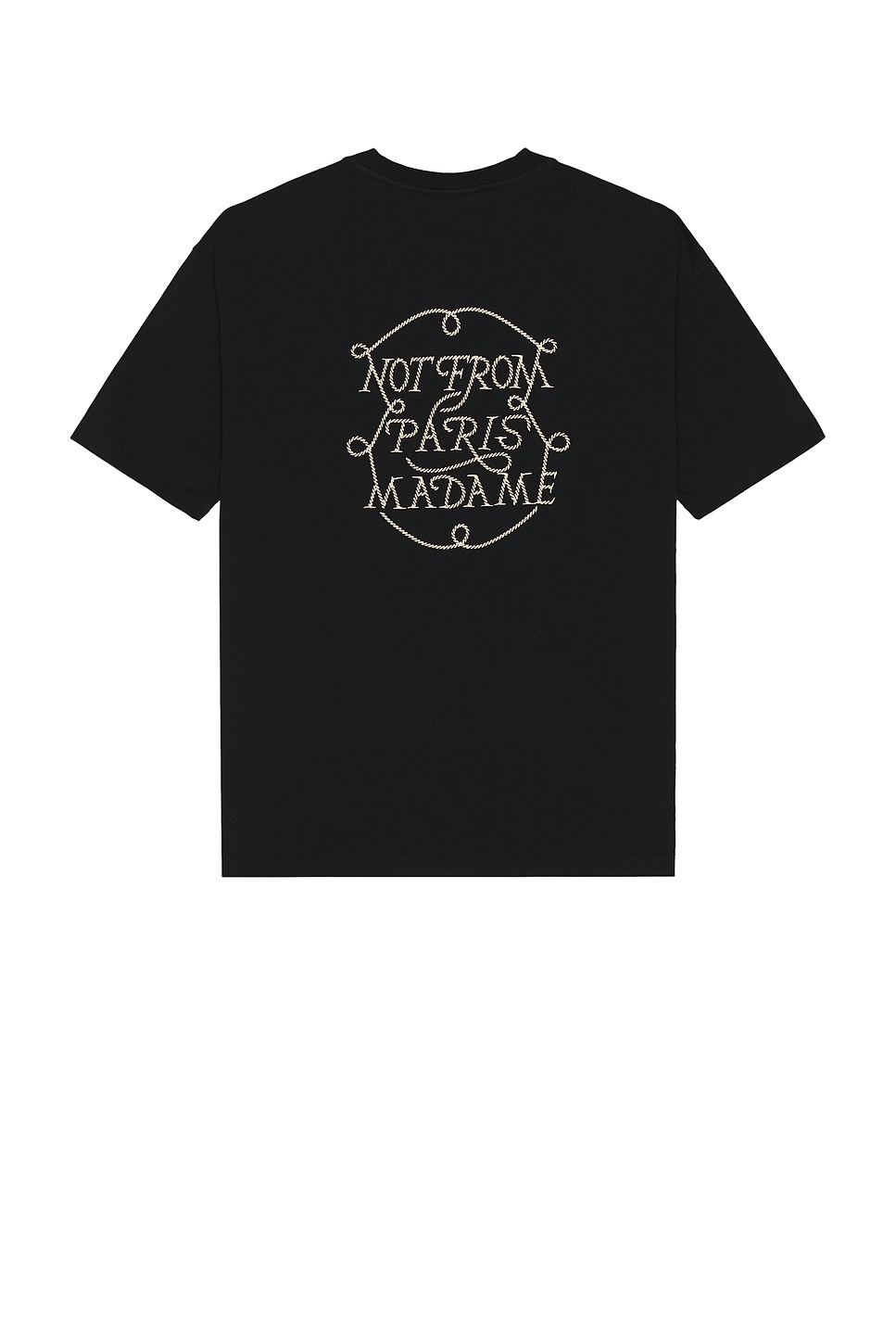 Drle De Monsieur Drole De Monsieur Le T-shirt In Black