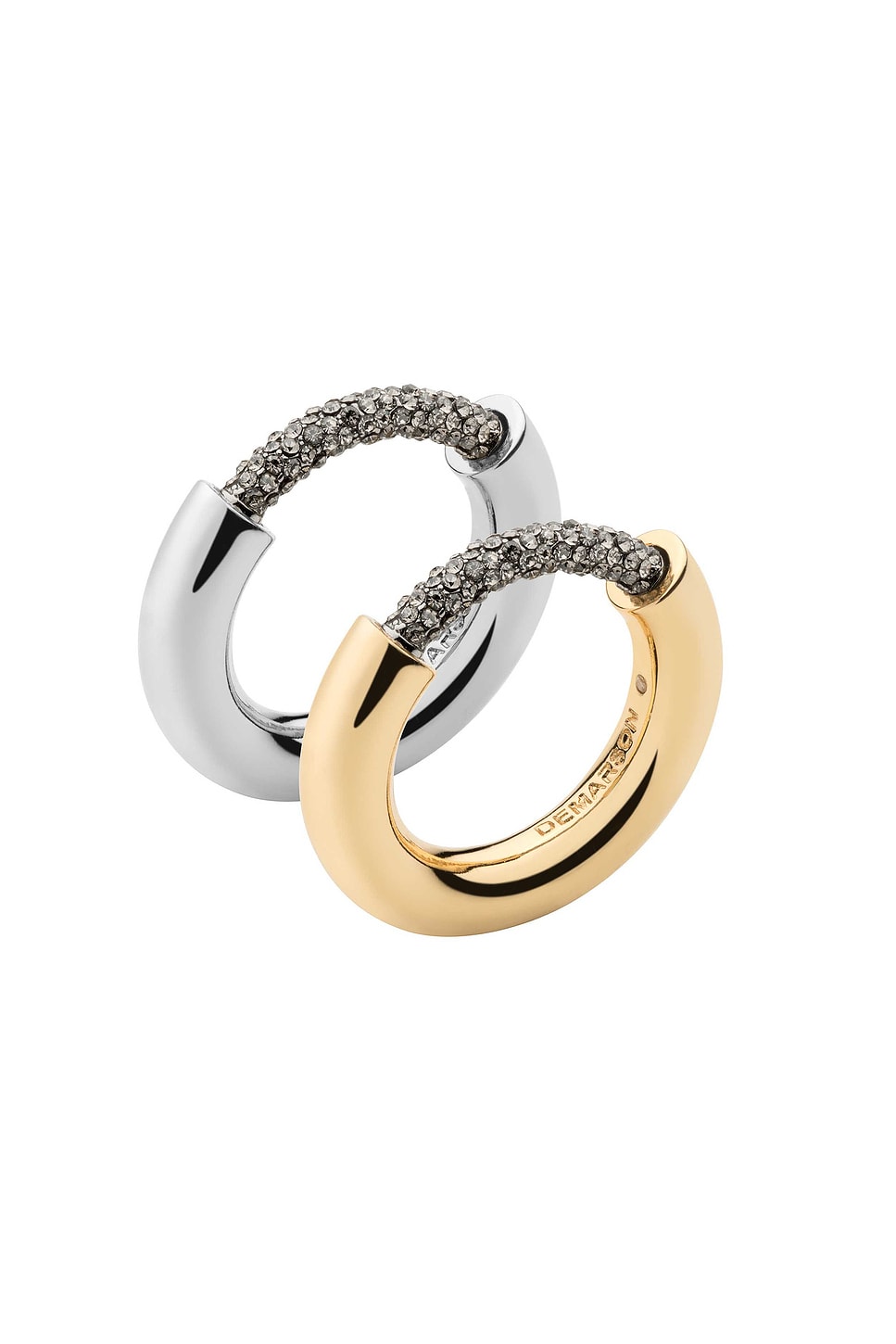 Bracie Stackable Ring Set in Metallic Gold