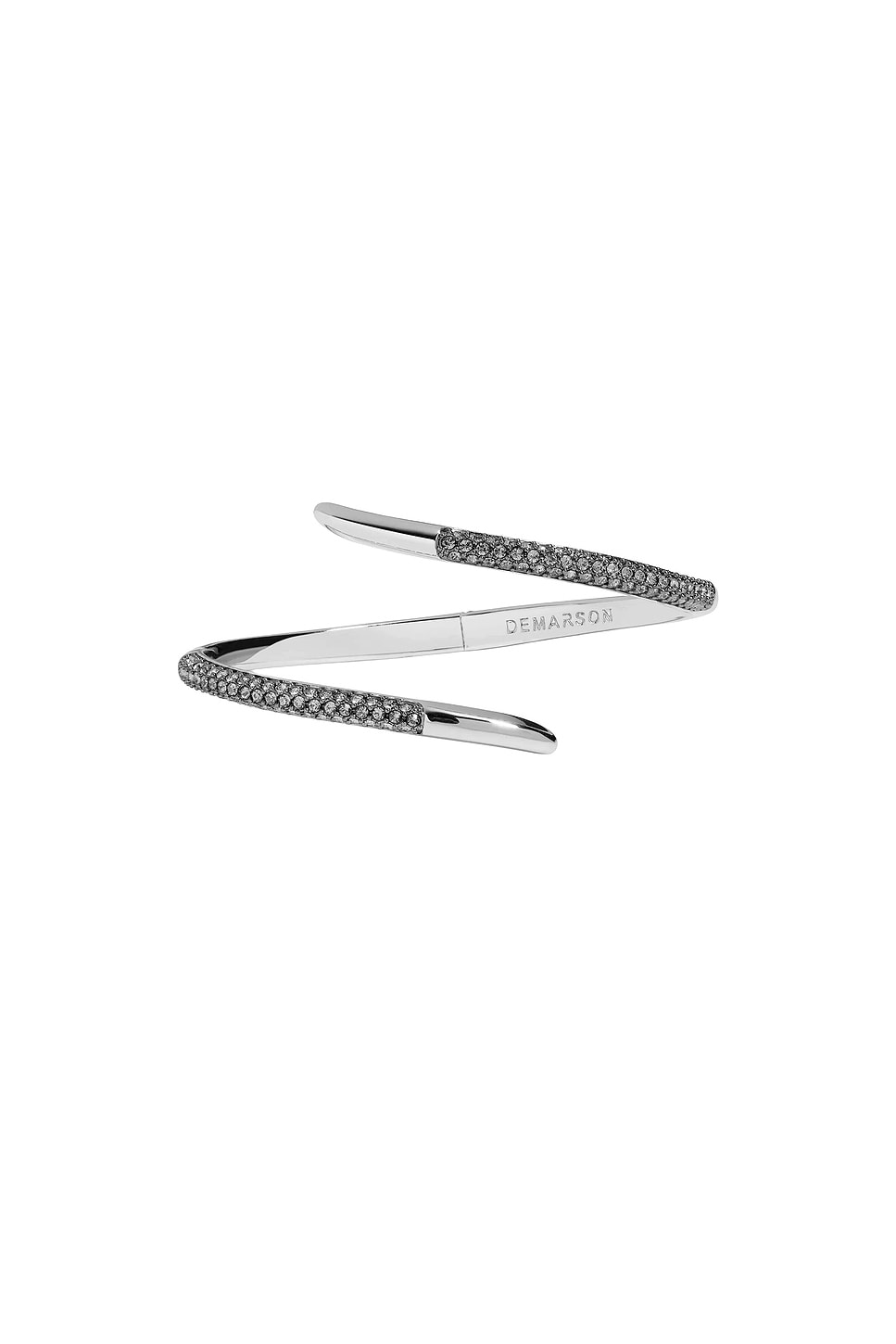 Demarson Vesey Cuff Bracelet in Metallic Silver
