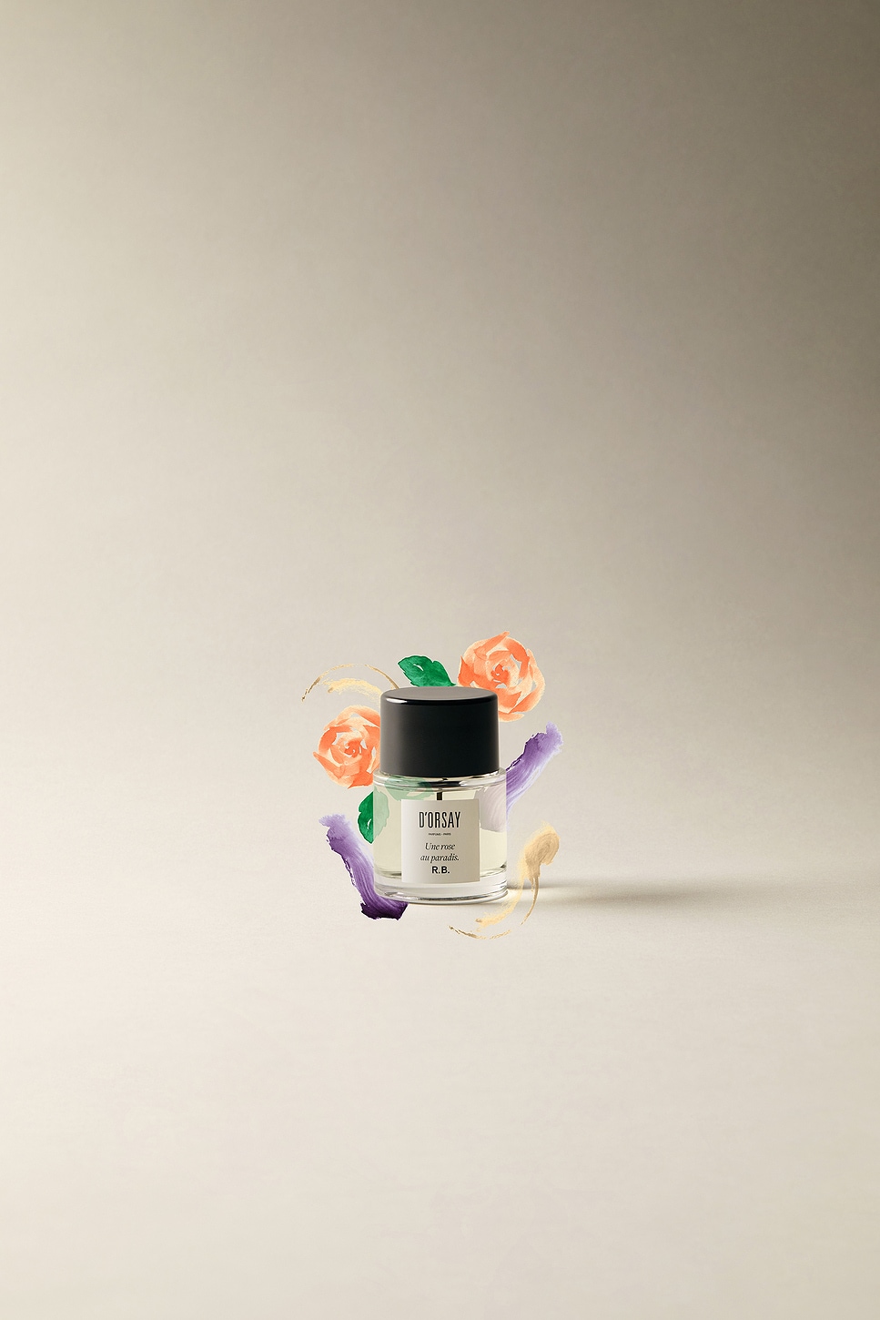 D'orsay Une Rose Au Paradis R.b. Eau De Parfum In Transparent