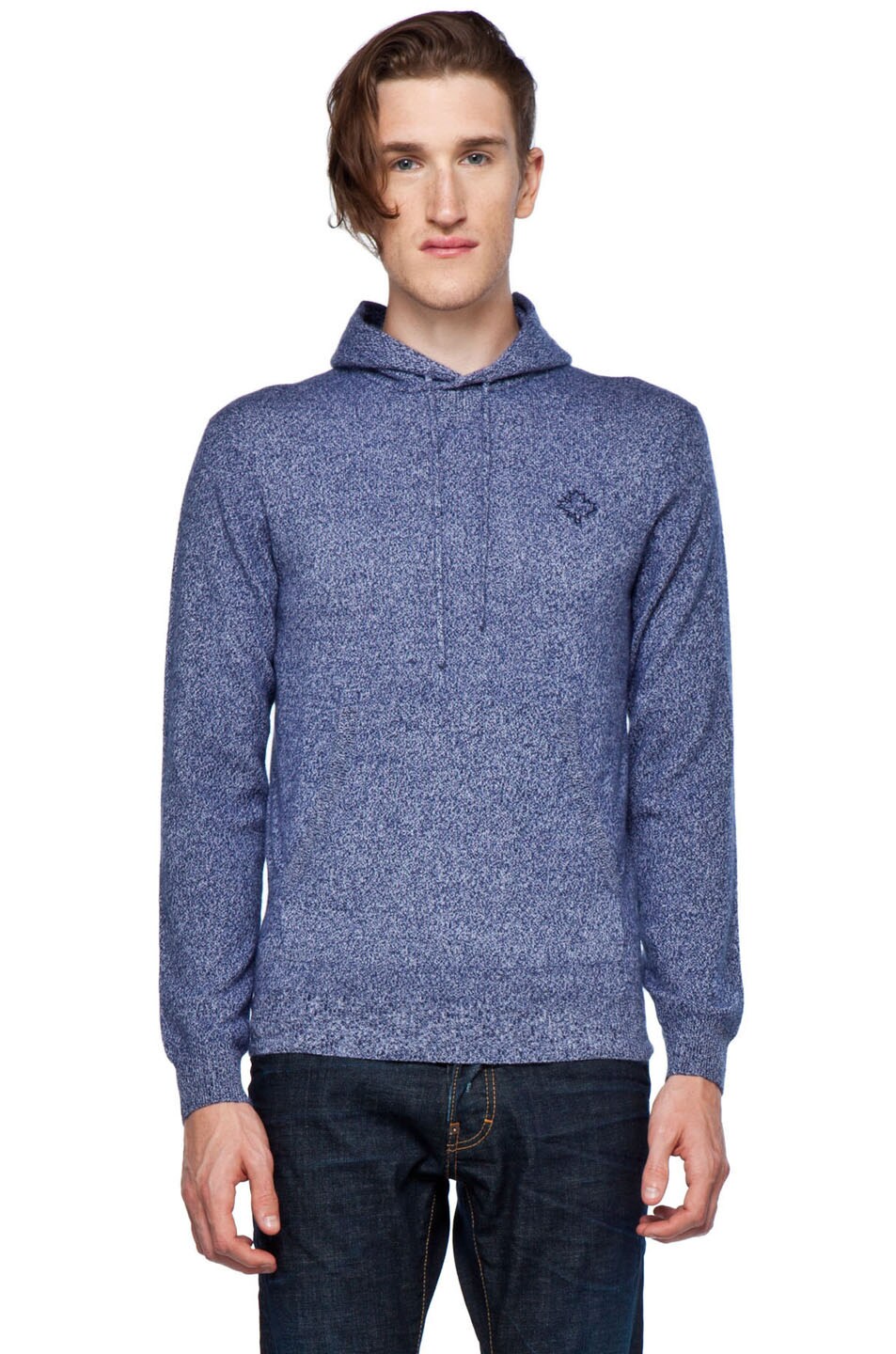 Image 1 of DSQUARED Long Sleeve Hoodie in Blue