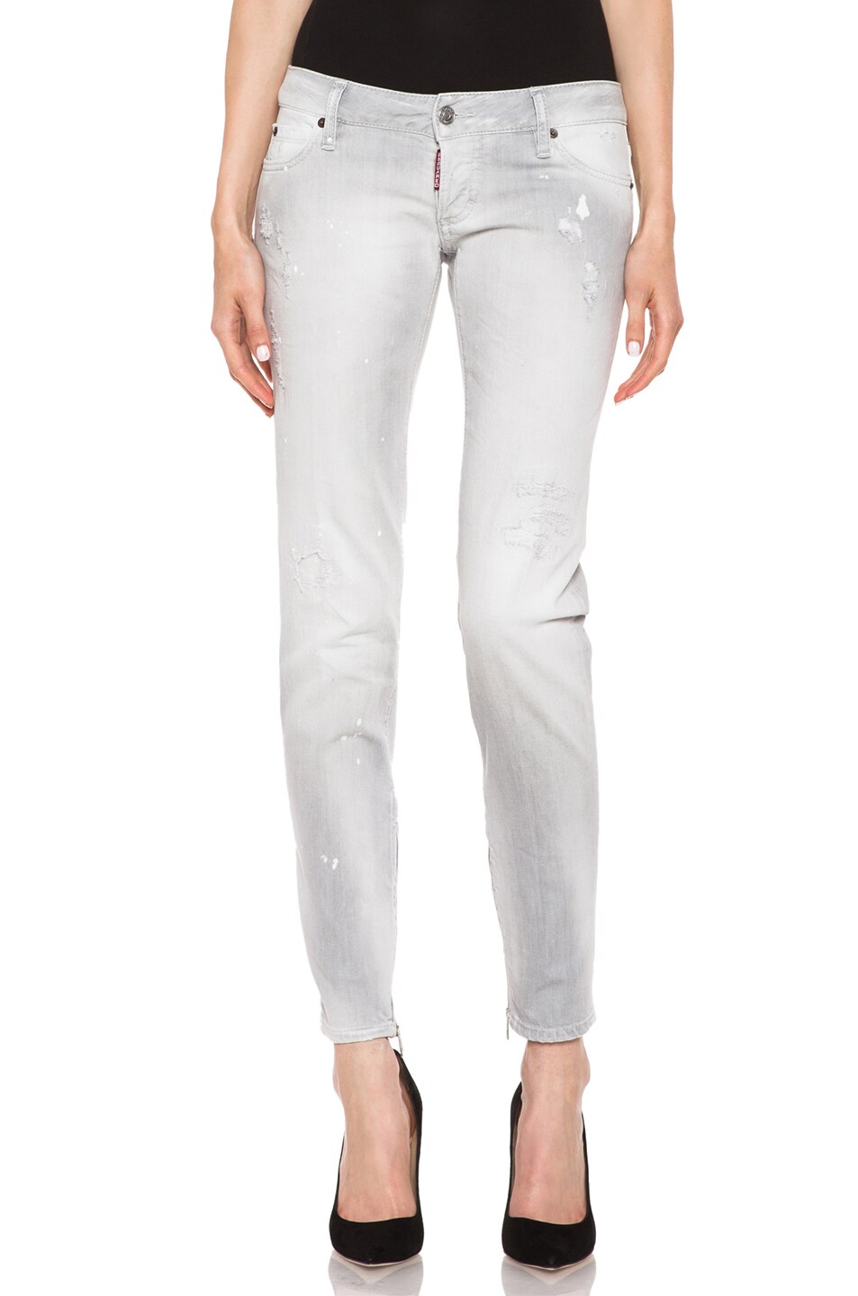 Image 1 of DSQUARED Skinny Jean in Grey