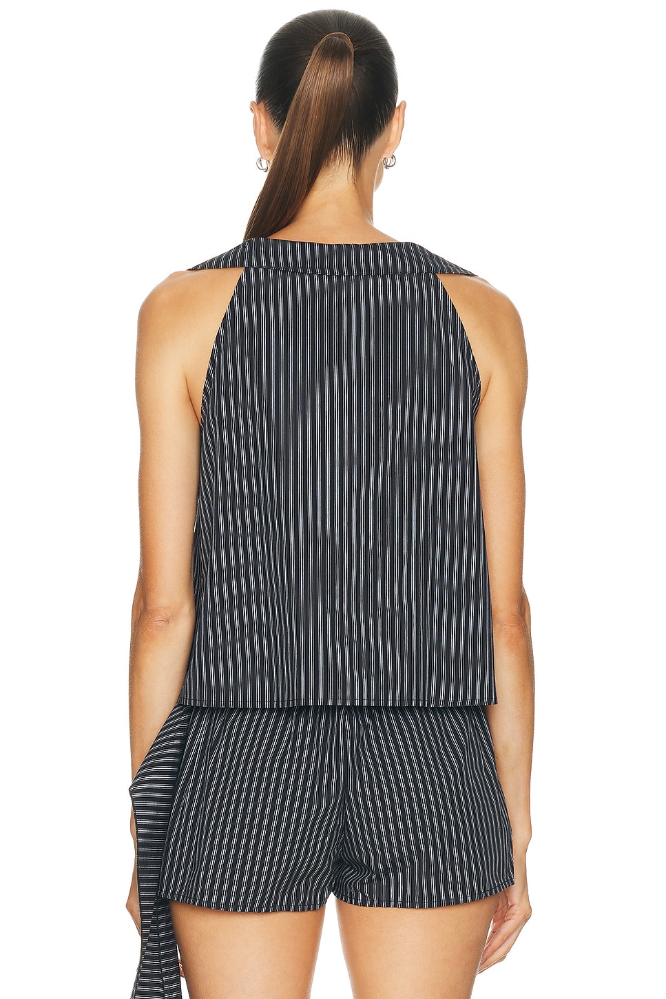 Deiji Studios Round Collar Top