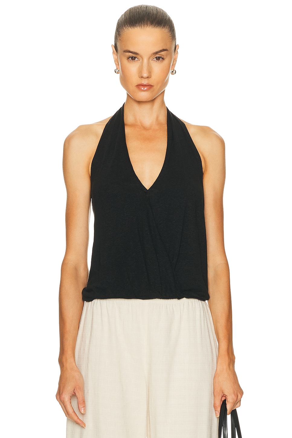 Jersey Top in Black