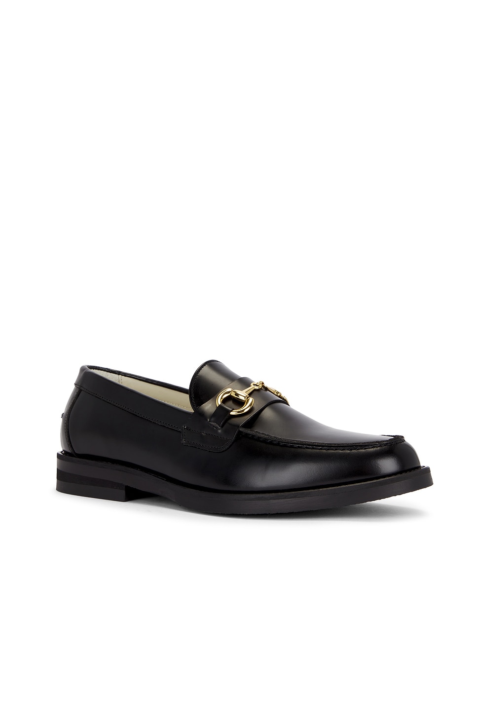 Duke & Dexter Wilde Bit Loafer In Black