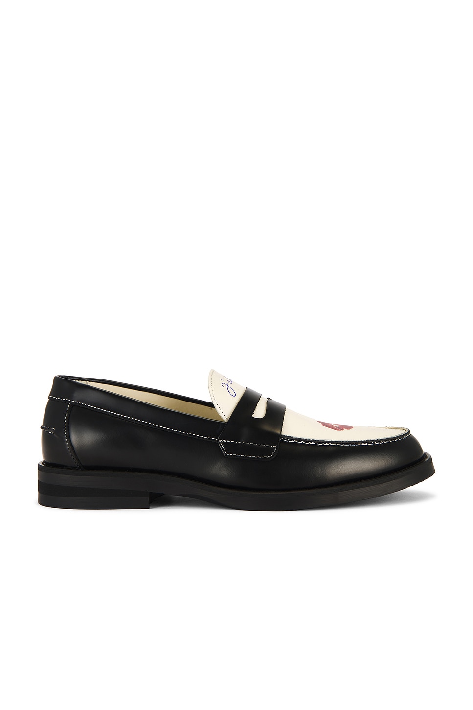 Duke & Dexter Wilde Penny Loafer In Black