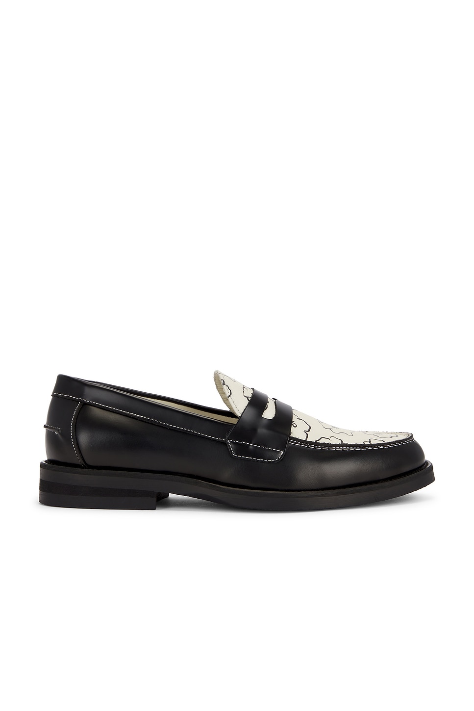 Duke & Dexter Wilde Penny Loafer In Black