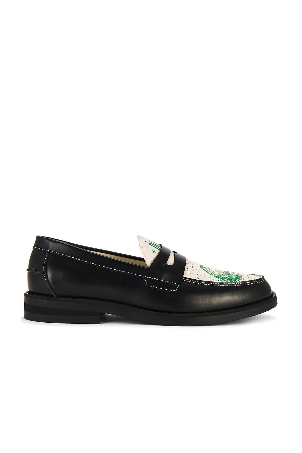 Duke & Dexter Wilde Penny Loafer In Multi