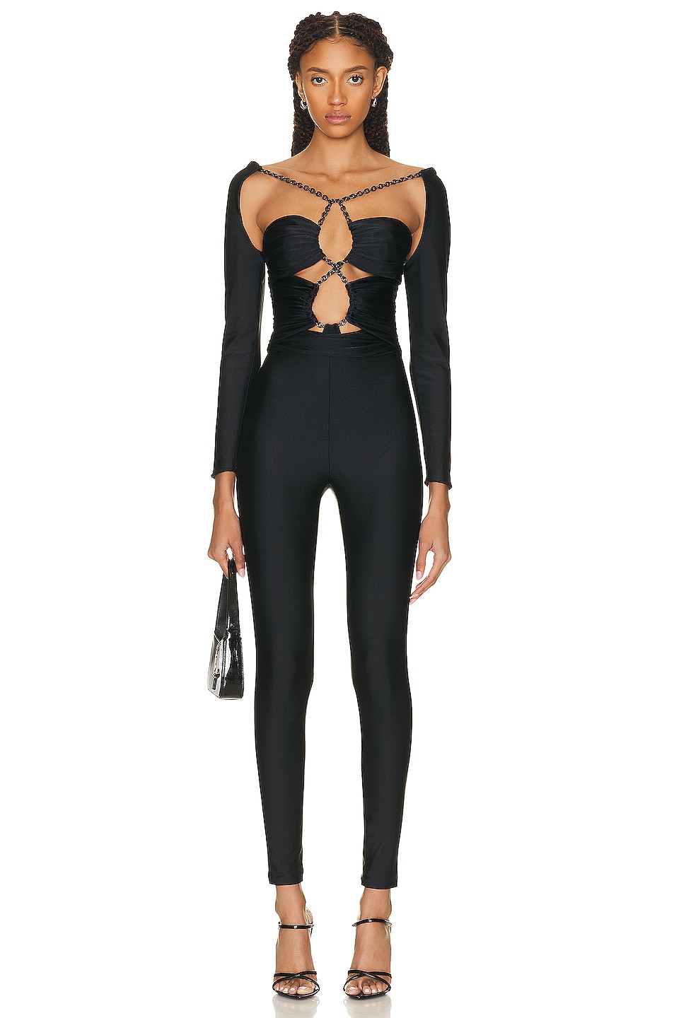 Image 1 of Dundas Holly Jumpsuit in Black