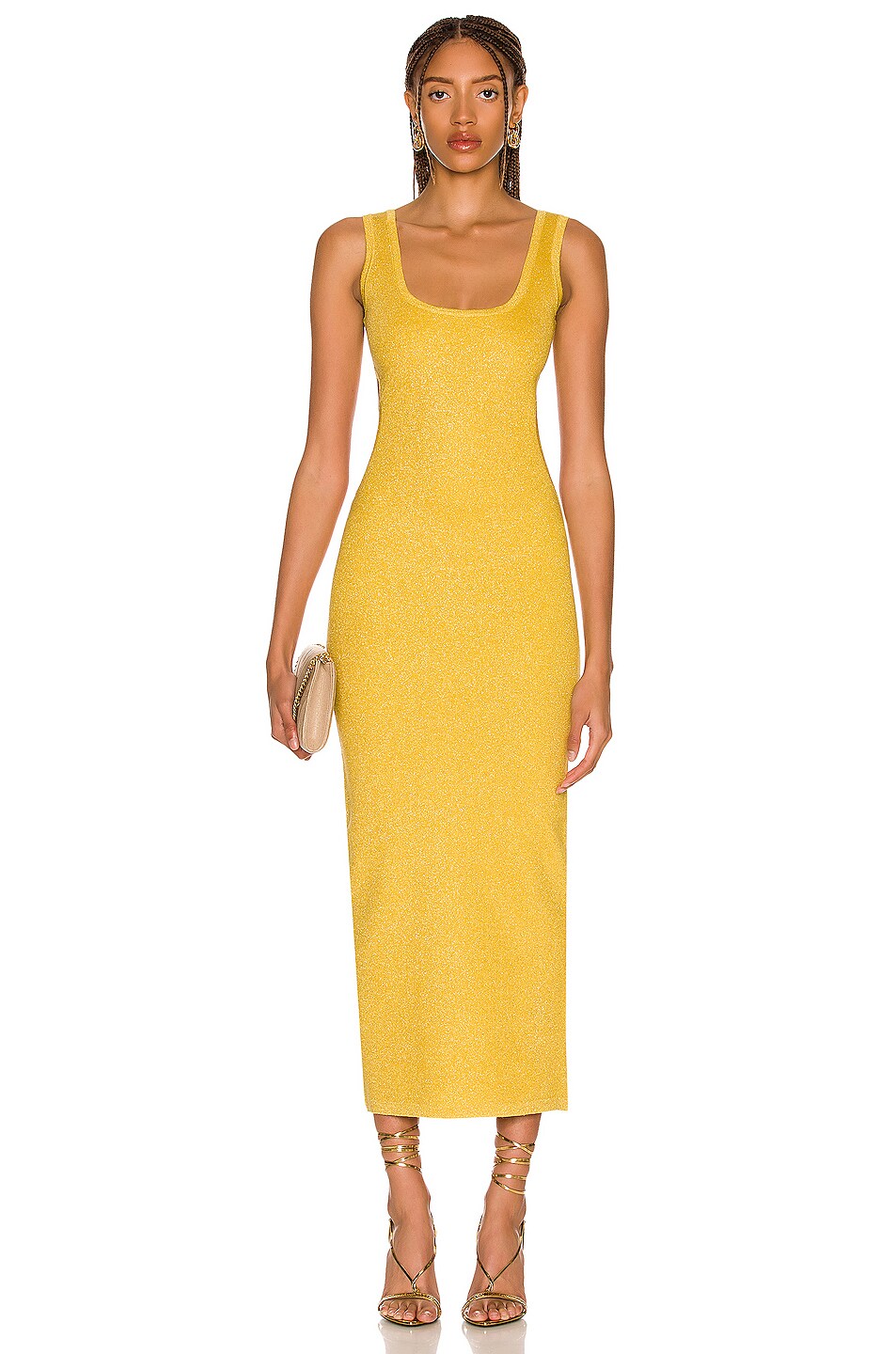 Image 1 of Dundas Oakley Dress in Yellow