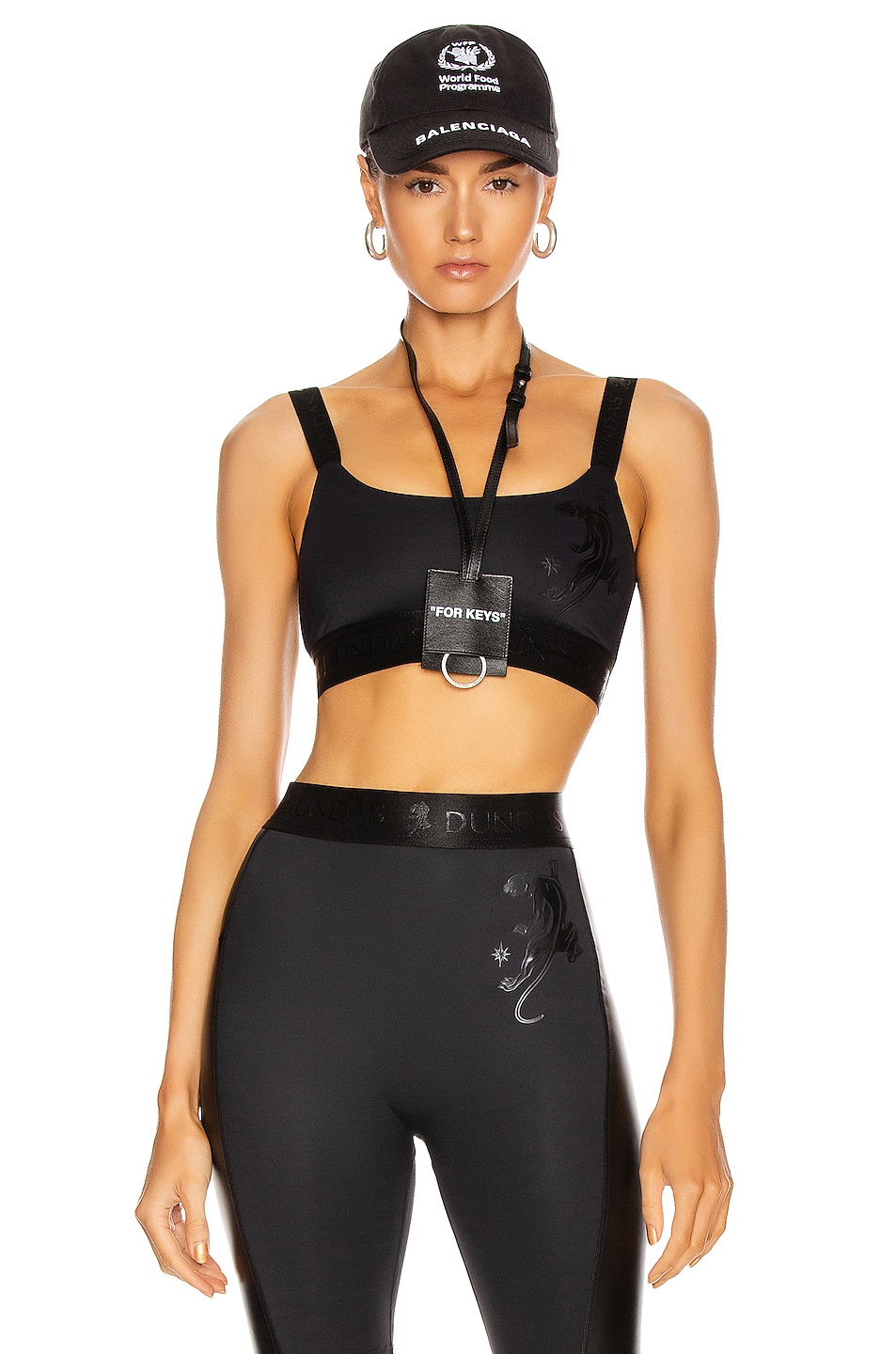 Image 1 of Dundas for FWRD Crop Top in Black