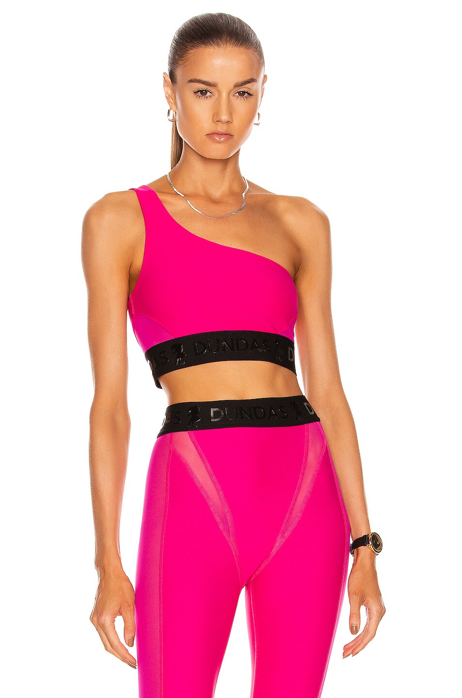Image 1 of Dundas Nico Top in Hot Pink