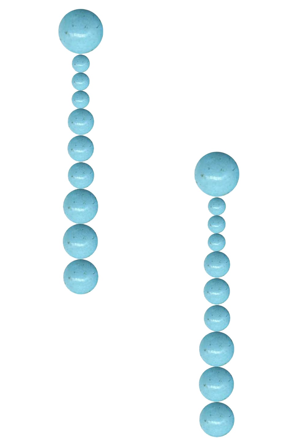 Image 1 of DEVE Mini Calanques Earrings in Turquoise