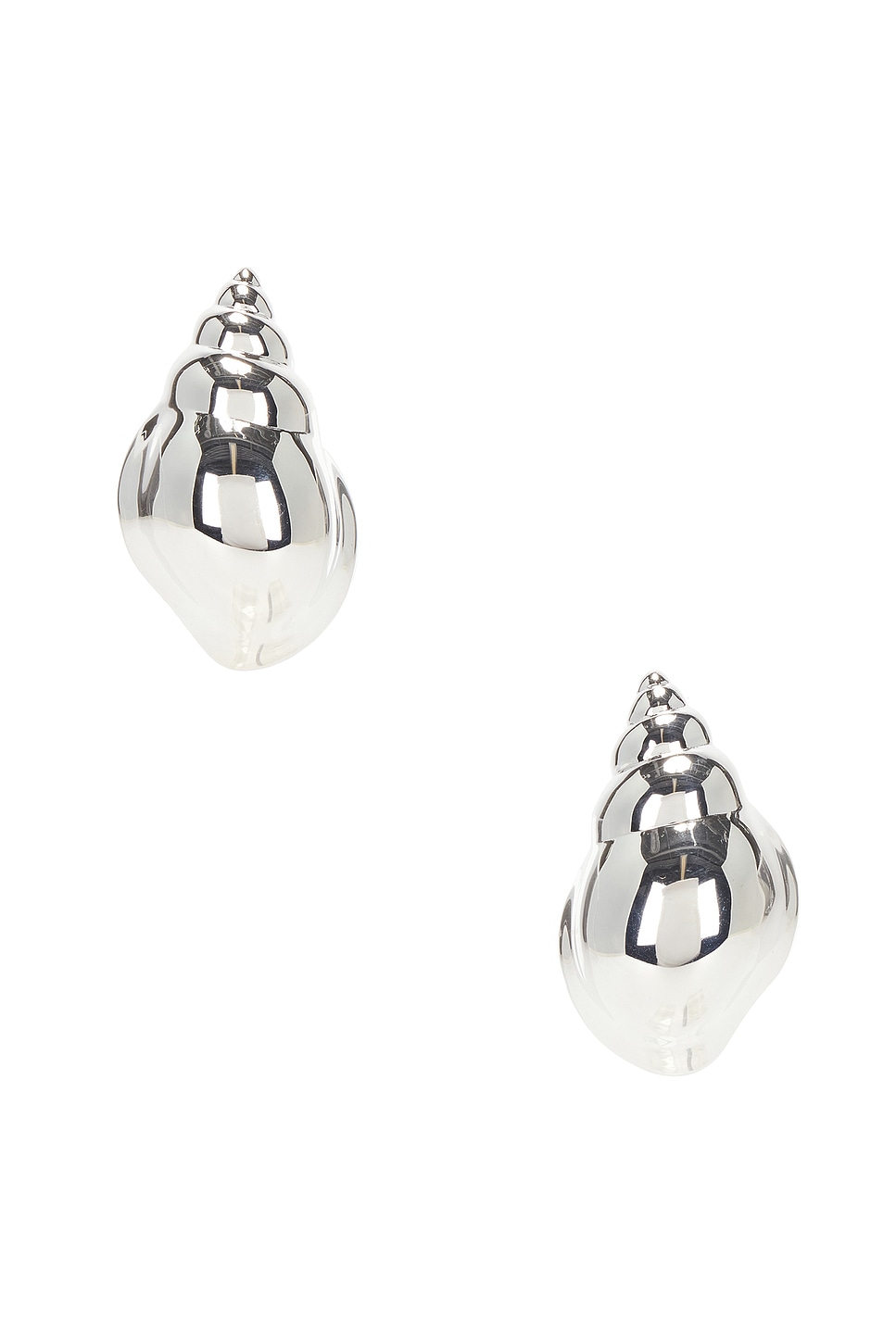 Shop Dévé Cadaques Earrings In Sterling Silver