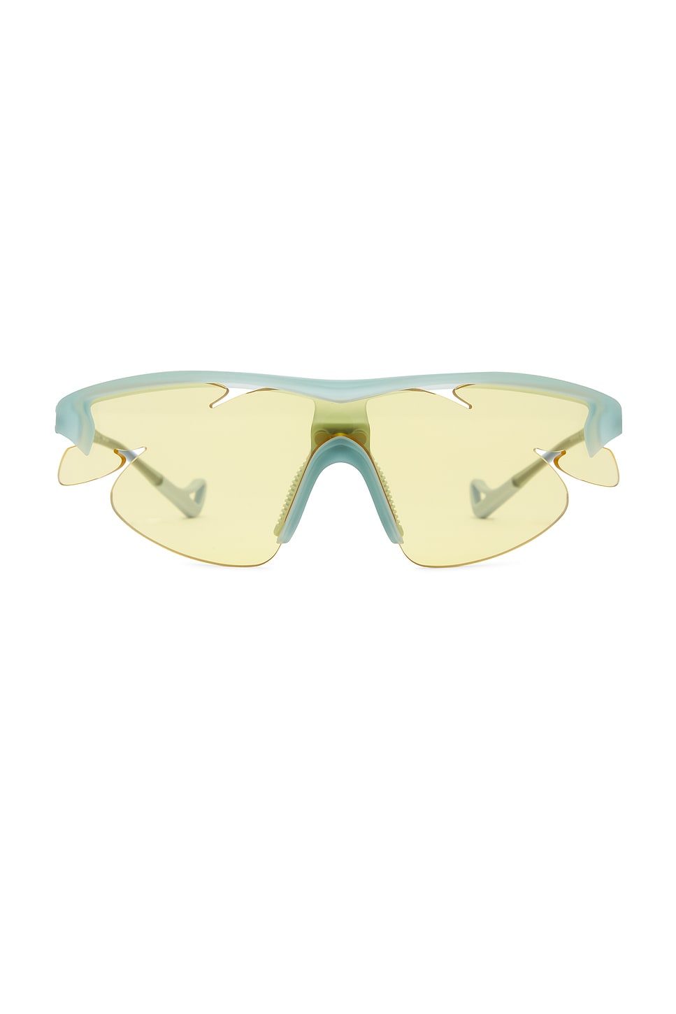 x PAF Post Archive Faction Junya Racer Sunglasses in Yellow