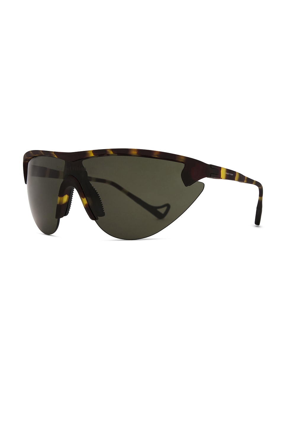 District Vision Yukinori Range Finder Sunglasses In Gray