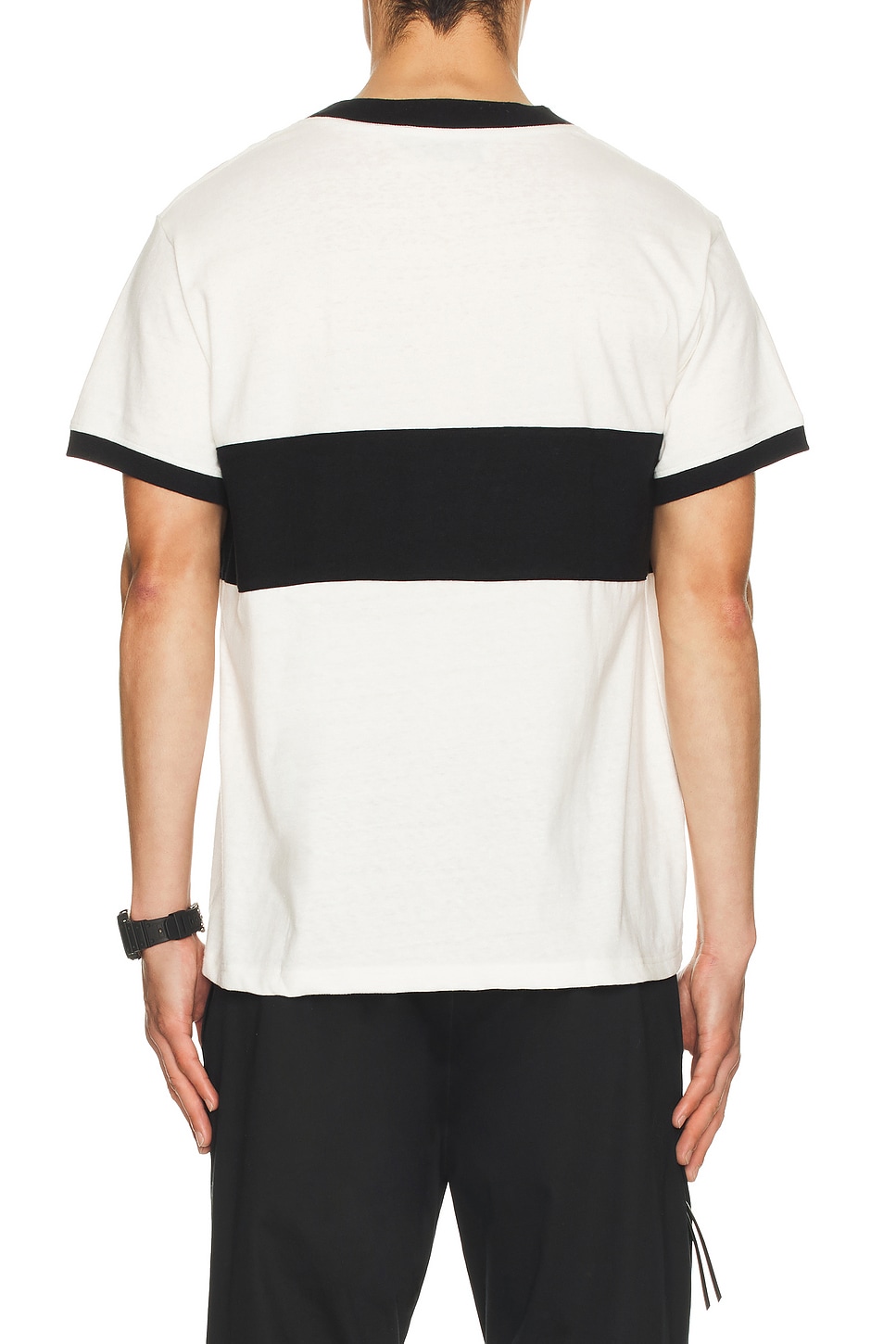 District Vision Japan Cotton Tee In White