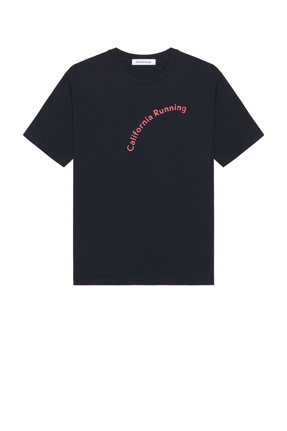 Image 1 of District Vision California Cotton Tee in California Running Navy