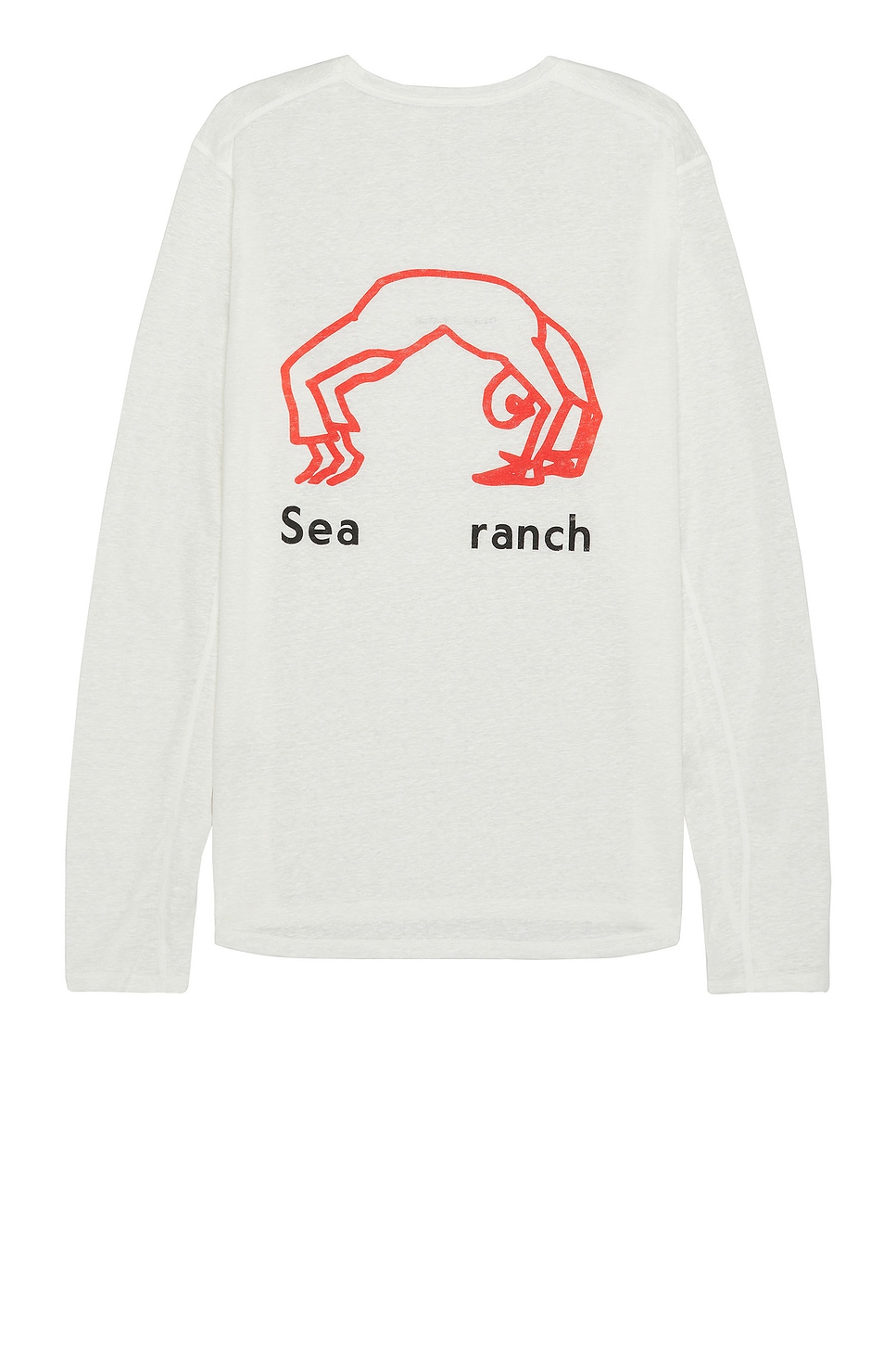 Image 1 of District Vision Hemp Long Sleeve T Shirt in Sea Ranch White