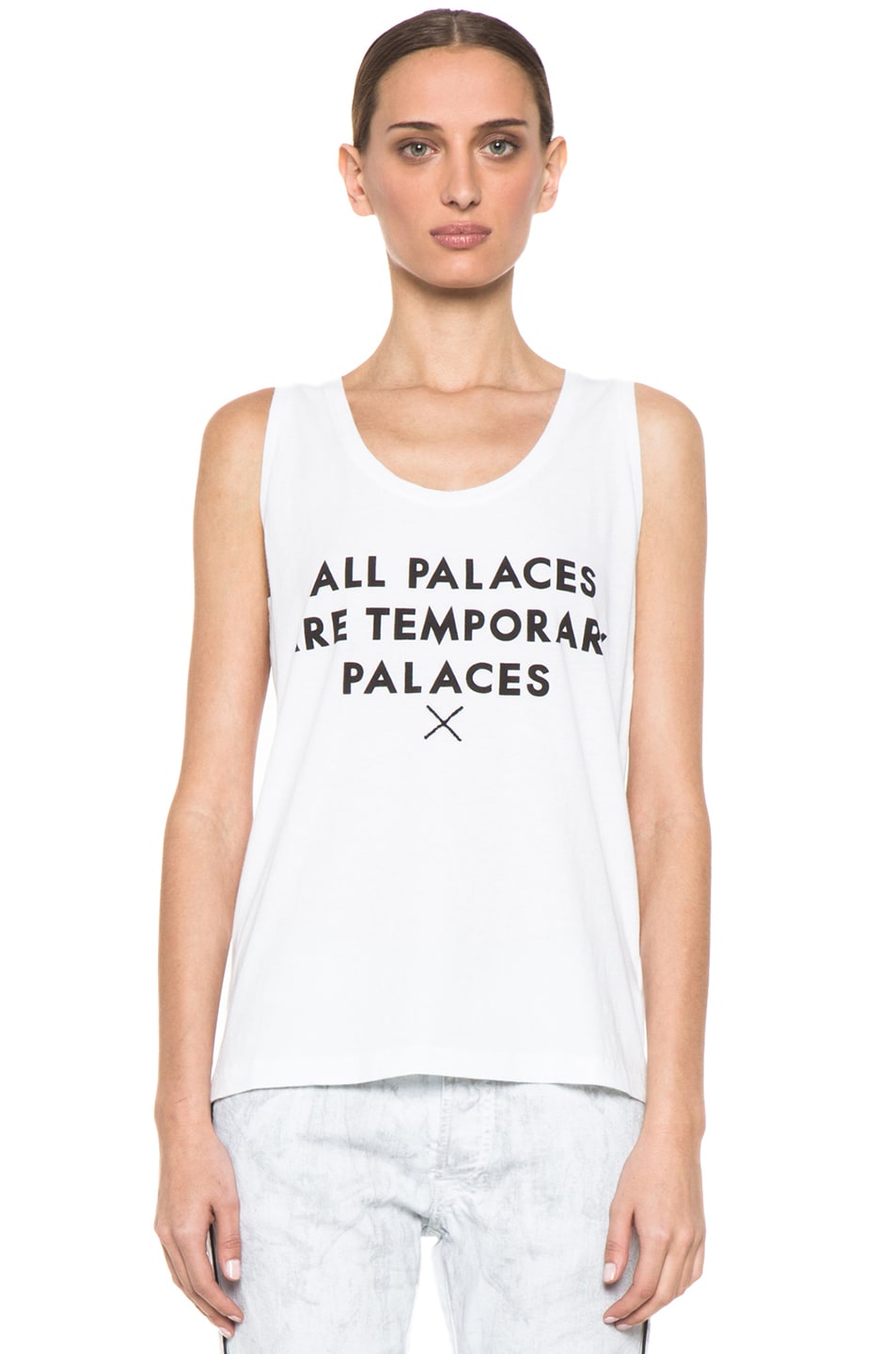 Image 1 of EACH x OTHER By Robert Montgomery Tank in White