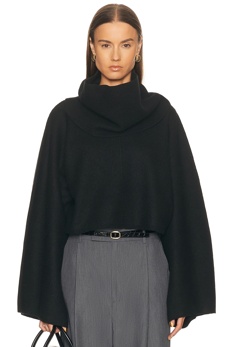 Eaves Bekkah Knit Snood In Black