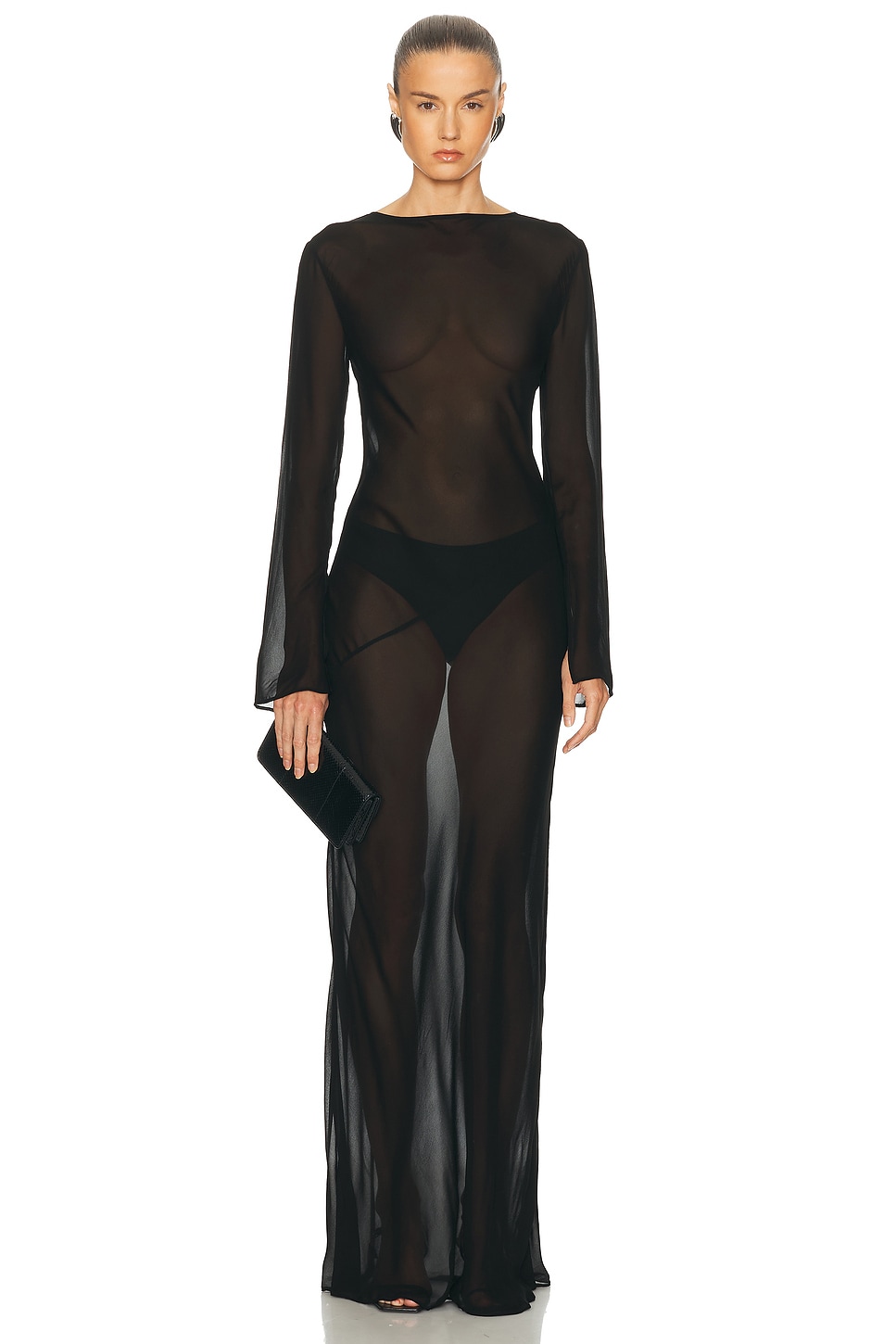 Fio Maxi Dress in Black