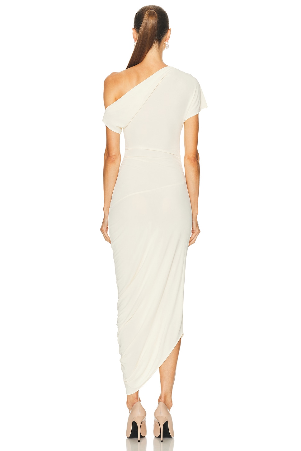 EAVES Lian Twist Midi Dress thumbnail