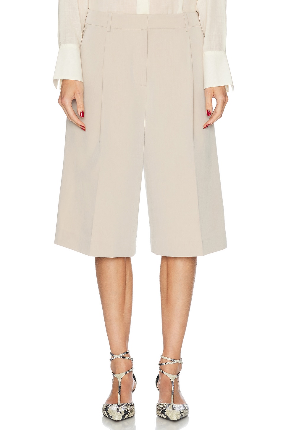 Tala Bermuda Short in Beige