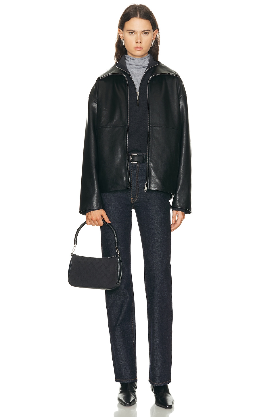 EAVES - Brecken Double Faced Half Zip Sweater | Plush