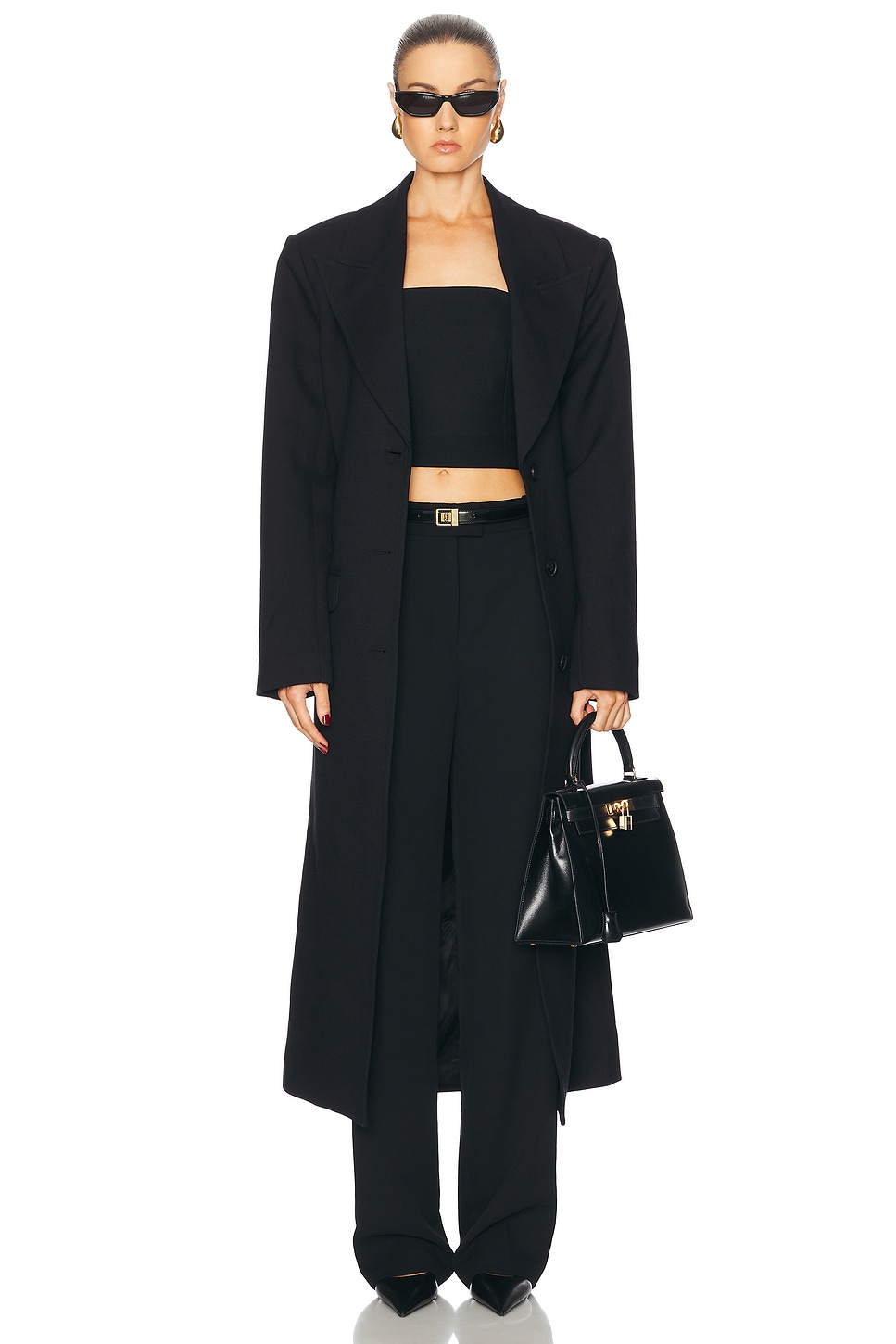 Dor Classic Suiting Coat in Black